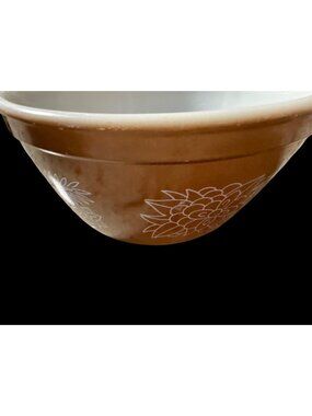 Vtg Pyrex Woodland Mixing Bowll 401 Glass 750ml USA replacement retro kitchen